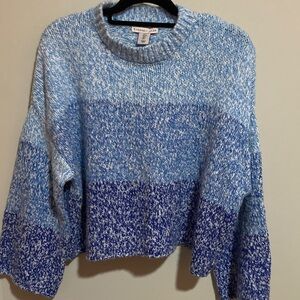 Sincerely Jules Blue Gradient Sweater
